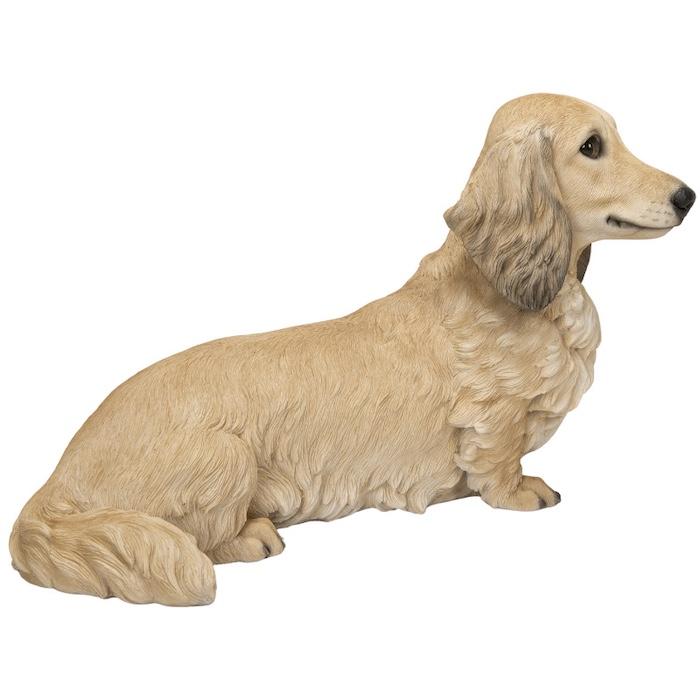 犬 置物 大型 動物 ダックスフンド クリーム 大 横幅38cm woobia おしゃれ 大きい 玄関 インテリア ガーデン かわいい オブジェ 北欧 リアル ウービア |  | 05