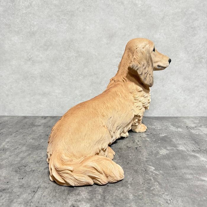 犬 置物 大型 動物 ダックスフンド クリーム 大 横幅38cm woobia おしゃれ 大きい 玄関 インテリア ガーデン かわいい オブジェ 北欧 リアル ウービア |  | 09