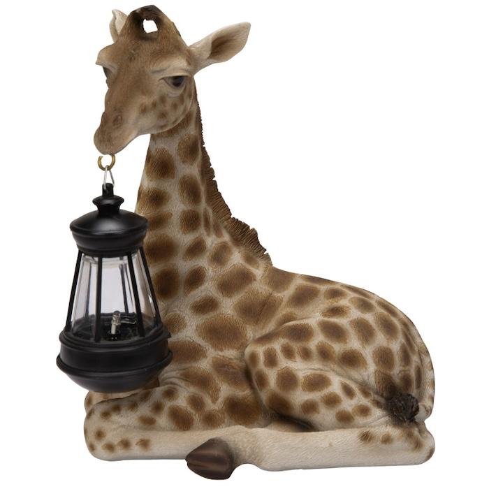 動物の置物 ソーラーランプを口でくわえるキリン 高さ18cm 縁起物 風水 woobia おしゃれ 玄関インテリア 庭 ガーデン かわいいオブジェ |  | 13