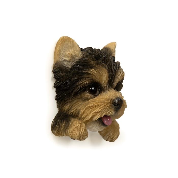 WOOBIA フェイスマグネット ヨークシャー ヨーキー 犬 冷蔵庫 マグネット かわいい 立体 リアル ヨークシャーテリア 子犬 愛犬 高さ5.7cm | WOOBIA | 05