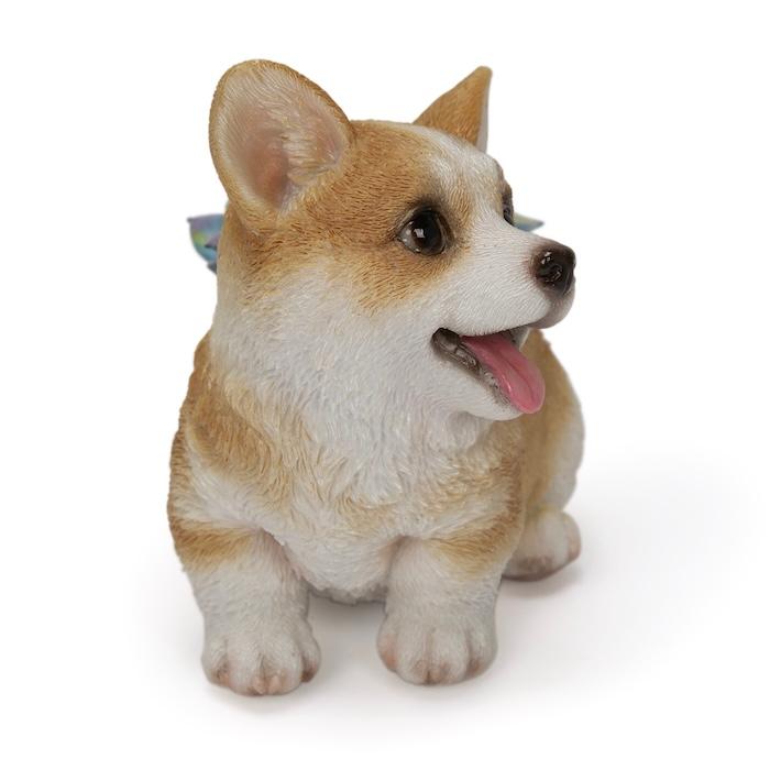 置物 犬 玄関 インテリア 卓上 コーギー レッド アニマルフェイクグリーン 幅9.5cm WOOBIA ウービア イギリス コーギー好き ギフト |  | 05