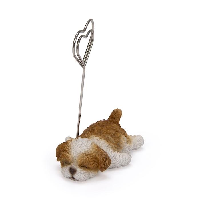 メモスタンド 犬 シーズー 高さ8cm かわいいメモクリップ 置物インテリア メモホルダー カード woobia ウービア |  | 02