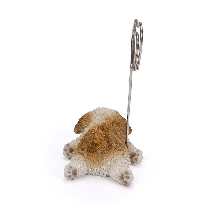 メモスタンド 犬 シーズー 高さ8cm かわいいメモクリップ 置物インテリア メモホルダー カード woobia ウービア |  | 03
