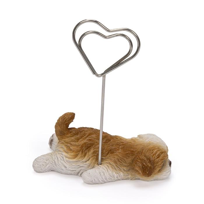 メモスタンド 犬 シーズー 高さ8cm かわいいメモクリップ 置物インテリア メモホルダー カード woobia ウービア |  | 04