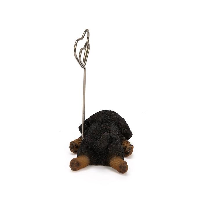メモスタンド 犬 ダックスフンド ブラック 高さ8cm かわいいメモクリップ 置物インテリア メモホルダー カード woobia ウービア |  | 04