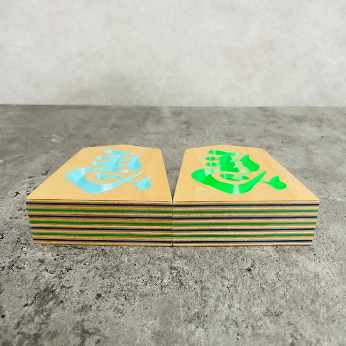 将棋駒 縁起物 木製 左馬NEO 3寸 高さ8.4cm お祝い 福招き 将棋グッズ