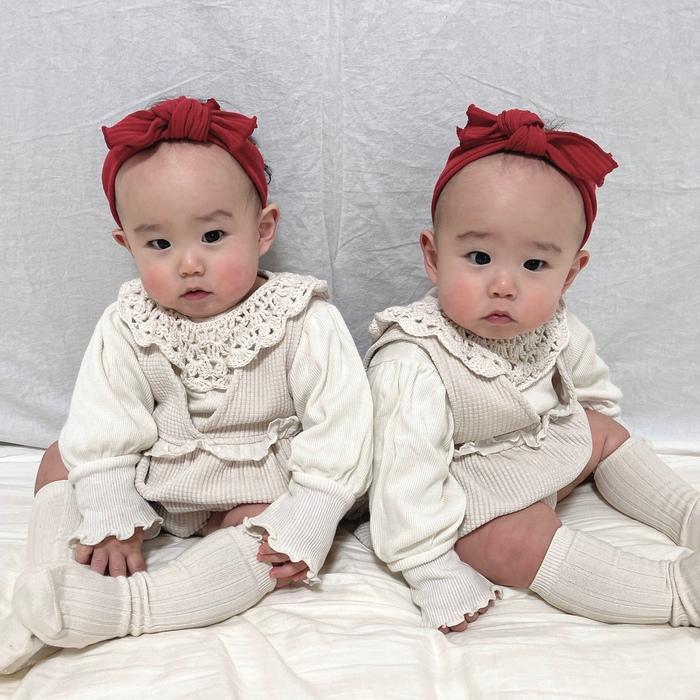 10色から選べる リブヘアバンド かわいいベビーギフト Lien de famille  おしゃれで可愛いプレゼント | lien de famille | 26