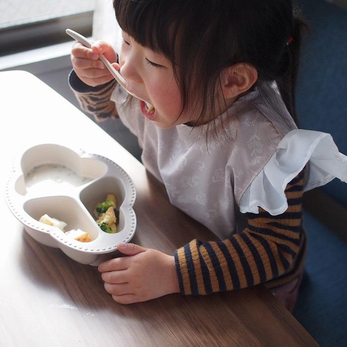 3色から選べる ベビーギフト もぐもぐ5点セット 食器 エプロン マット 一式 Lien de famille おしゃれで可愛い | lien de famille | 20