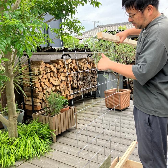 ガーデンボックスW1200専用 トレリスセット garden boxes 花壇 プランター 家庭菜園 野菜 |  | 13