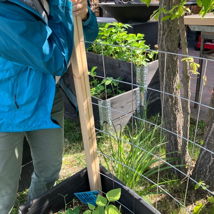 ガーデンボックスW1200専用 トレリスセット garden boxes 花壇 プランター 家庭菜園 野菜 |  | 09