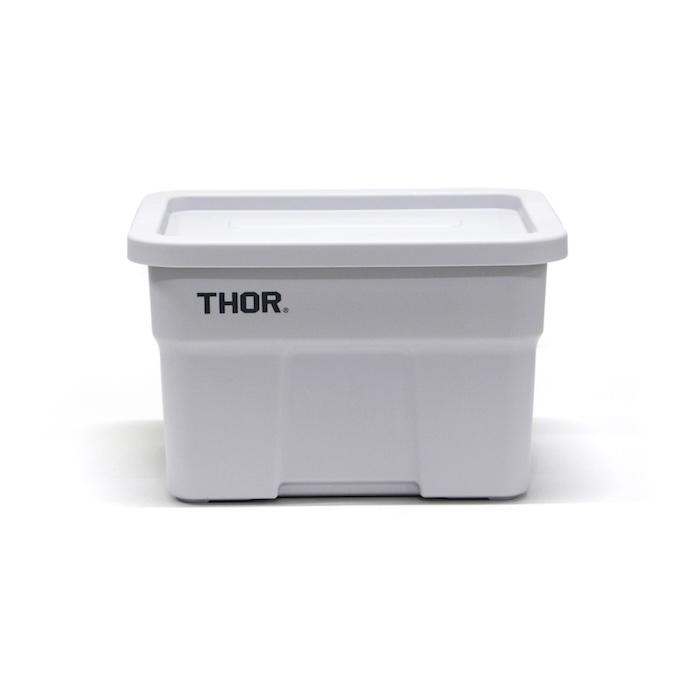 THOR（ソー） コンテナ 収納ボックス 22L 蓋付き 5色 ラージトート