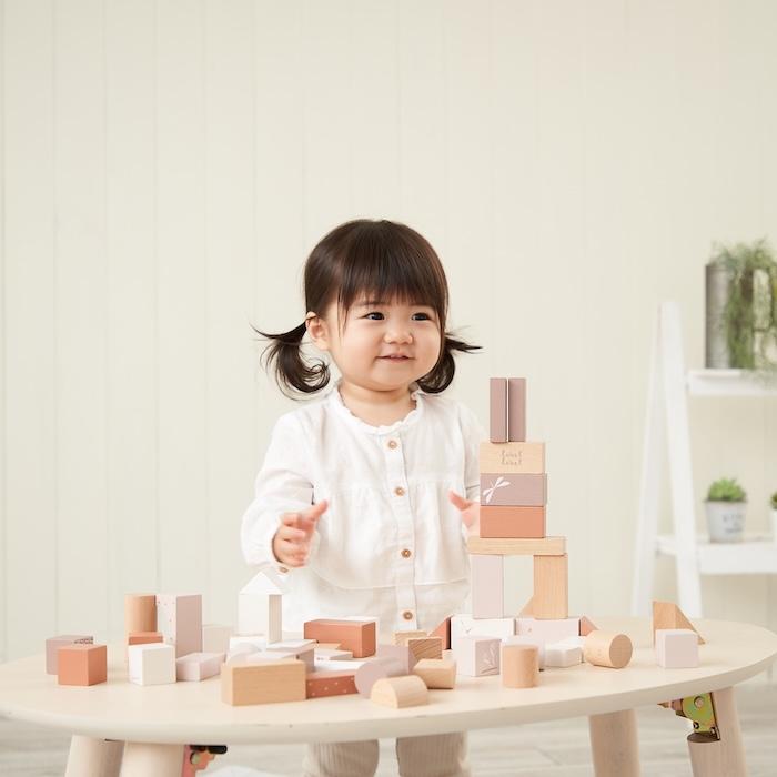 知育玩具 2歳から 木製 積み木 ウドゥンブロックス 50ピース 3色展開 おもちゃ 出産祝い 誕生日プレゼント 男の子 女の子 レーベルレーベル |  | 08