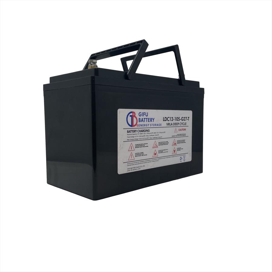 LDC12-105-G27-T 新品 ディープサイクルバッテリー 本体 岐阜  