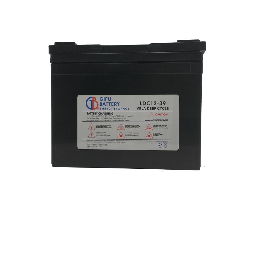 ディープサイクルバッテリー ディープサイクルバッテリー LDC12-39 新品 本体 岐阜バッテリー