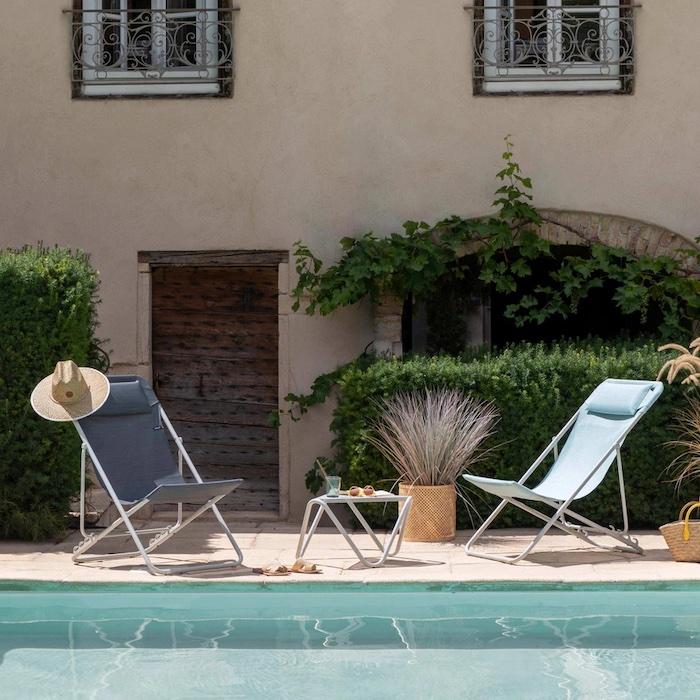 ラフマ デッキチェア MAXITRANSAT PLUS Lafuma LFM1909 おしゃれな椅子 高級 サウナチェア 軽量 持ち運び ベランダ 庭 アウトドア 庭 キャンプ リゾート |  | 10