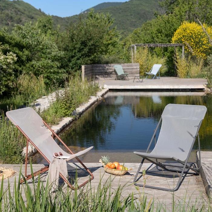 ラフマ デッキチェア MAXI TRANSAT LFM5170 Lafuma おしゃれな椅子 高級 サウナチェア 軽量 持ち運び ベランダ 庭 アウトドア 庭 キャンプ リゾート |  | 15