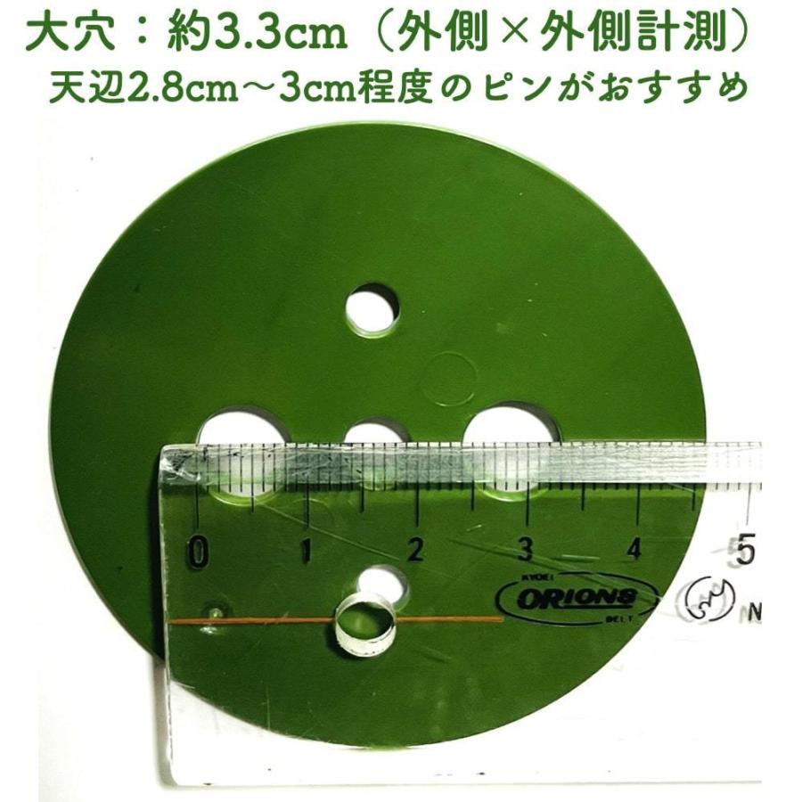 緑丸 2000P 防草シート 人工芝の固定用押さえ ５穴 ピン別売 シートピン 杭 特殊釘　固定ピン アンカーピン 抑えピン 対応 |  | 02
