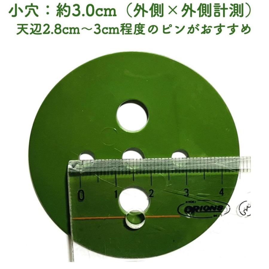 緑丸 2000P 防草シート 人工芝の固定用押さえ ５穴 ピン別売 シートピン 杭 特殊釘　固定ピン アンカーピン 抑えピン 対応 |  | 03