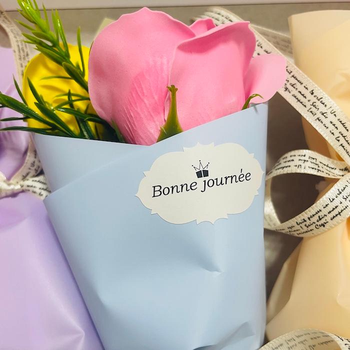 7色セット ソープフラワー ミニブーケ シャボンフラワー 石鹸素材 プレゼントギフト おしゃれでかわいいお花 母の日 お祝い |  | 20