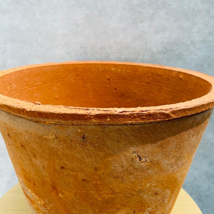 テラコッタ植木鉢 大型 11号 赤土 モスポットシリーズ ms-400b11e