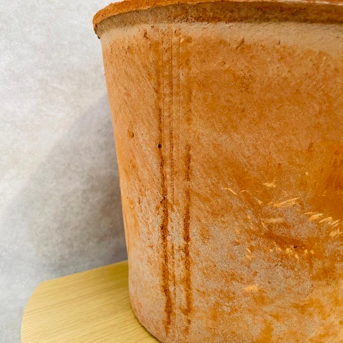 テラコッタ植木鉢 大型 11号 赤土 モスポットシリーズ ms-400b11e