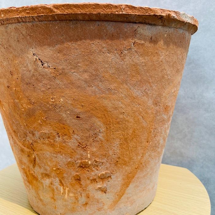 テラコッタ植木鉢 大型 11号 赤土 モスポットシリーズ ms-400b11e