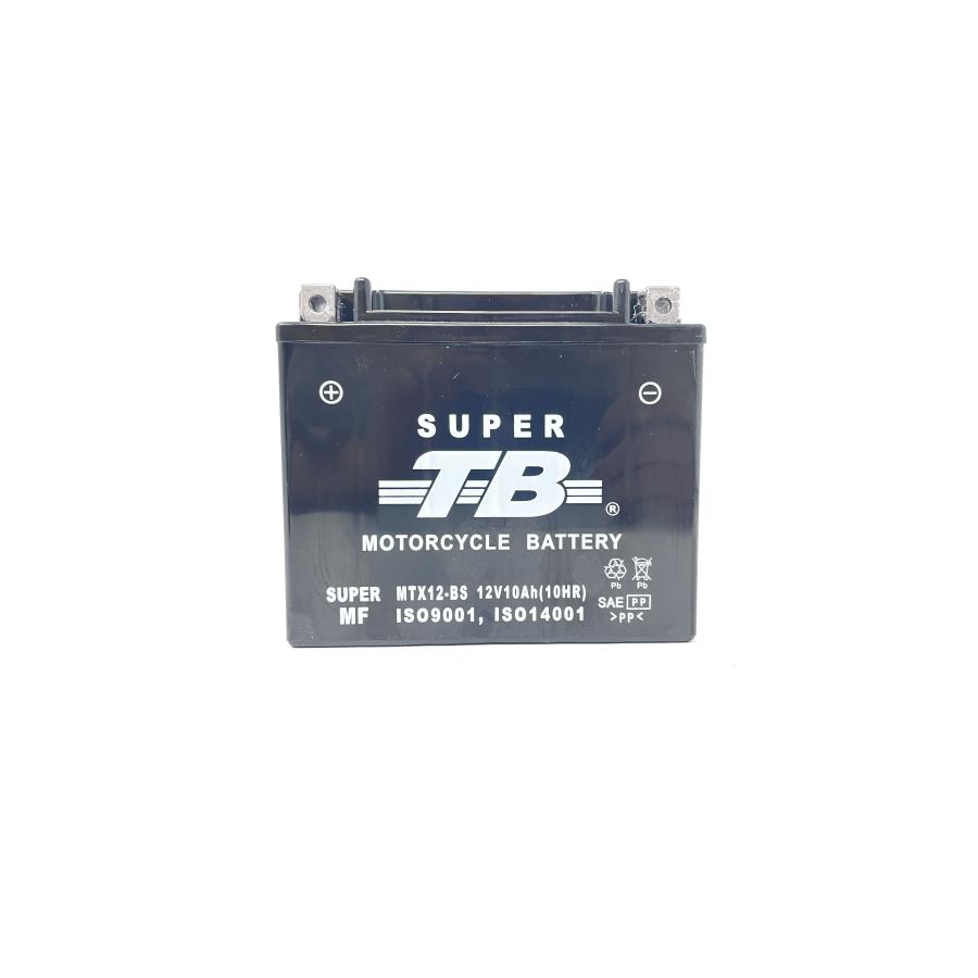 MTX12-BS バイク バッテリー 岐阜バッテリー販売 GB AGM 400cc 750cc 中型バイク ジェットスキー 発電機 補水不要 密閉型 10Ah 保証6ヶ月 | 