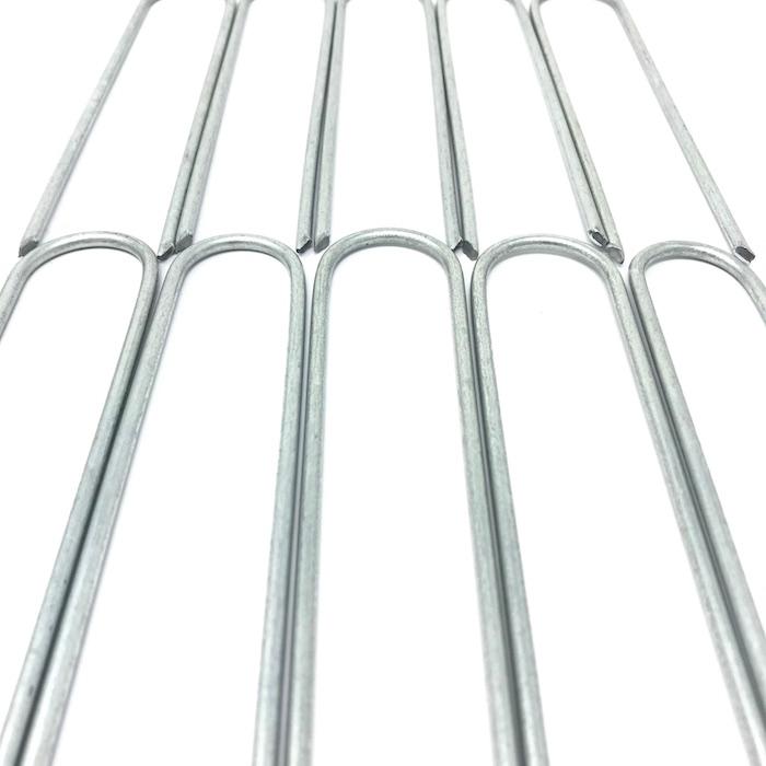 防草シート ピン 固定杭 15cm 50本セット U字型アンカーピン 除草シート 止めピン シート押さえピン マルチ押さえ 人工芝 |  | 01