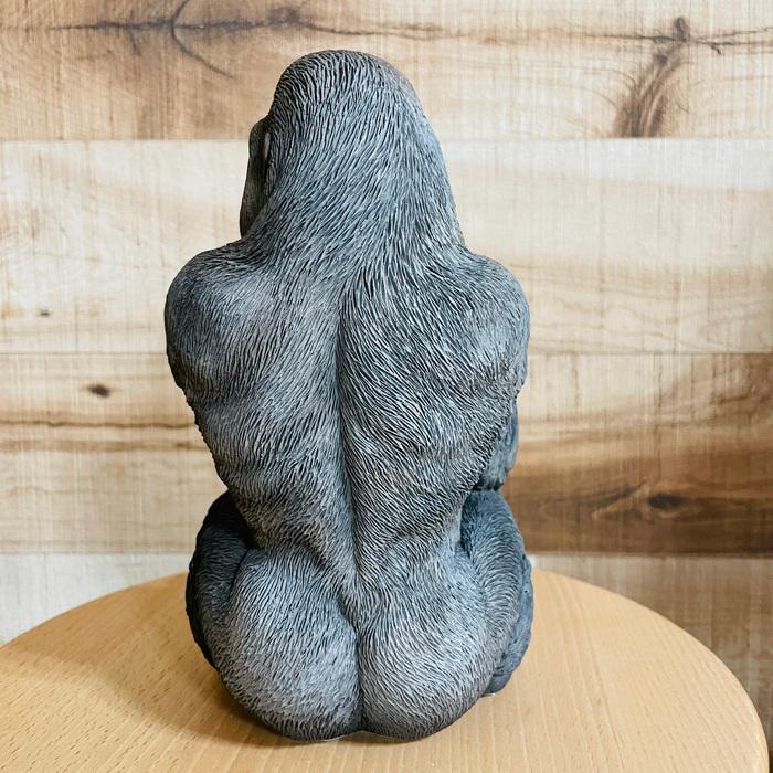 スマホスタンド 卓上 黒ゴリラ 置物 おもしろ 動物 アニマル プレゼントギフト 可愛い おしゃれ リアル インテリア 雑貨 スマホホルダー |  | 11