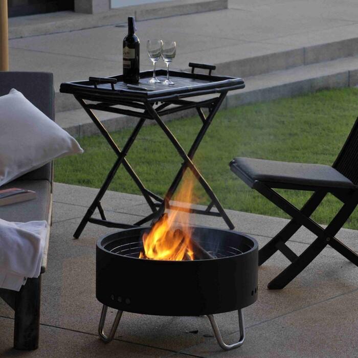 バーベキューコンロ グリル リボルバー a+design おしゃれ BBQ 焚き火