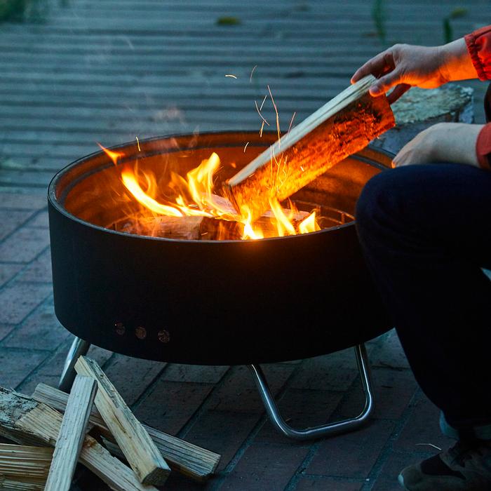 バーベキューコンロ グリル リボルバー a+design おしゃれ BBQ 焚き火