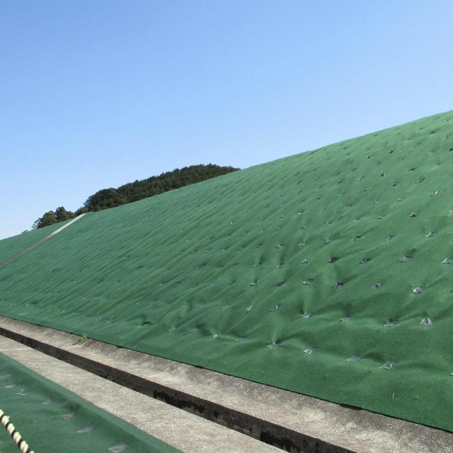 高耐久 超厚手強力防草シート 2m×20m 厚み3mm ストロングマット