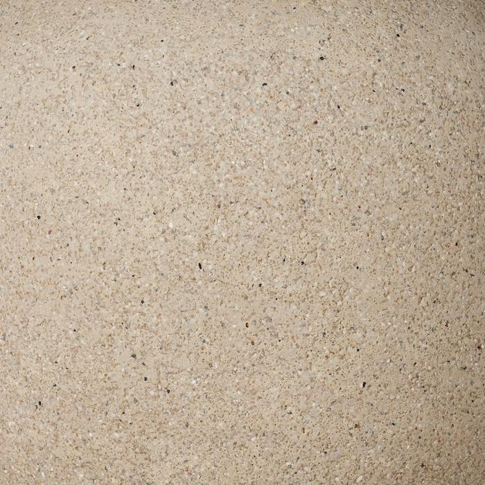 植木鉢 おしゃれ 大型 サイズ 15号 四角 角型 45cm四方 スクエア 角丸 砂目 KONTON サンディ ラウンドキューブ ファイバーポリストーン 軽量 底穴あり ベージュ_4