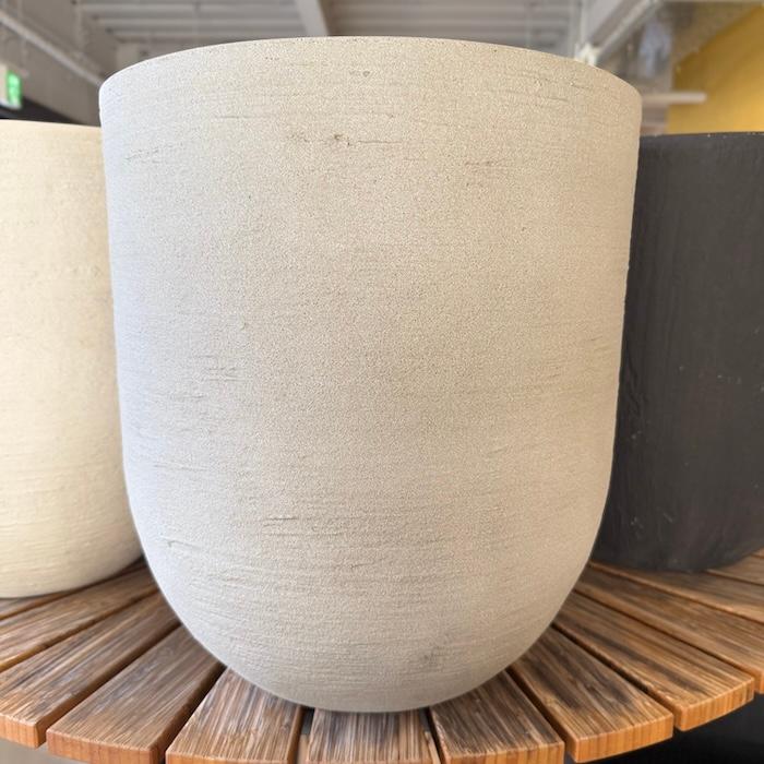鉢カバー おしゃれ 大型 ソンク ユーポットトール 15号 12号 軽量 室内 屋外 北欧 観葉植物 インテリア モダン 丸型 縦長 KONTONの画像