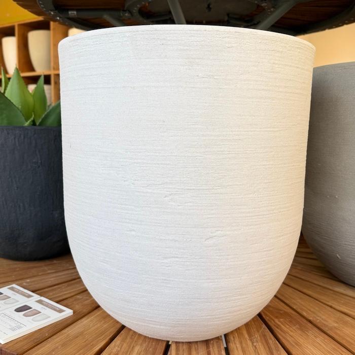 鉢カバー おしゃれ 大型 ソンク ユーポットトール 15号 12号 軽量 室内 屋外 北欧 観葉植物 インテリア モダン 丸型 縦長 KONTONの画像