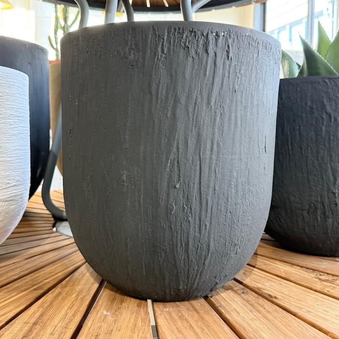 鉢カバー おしゃれ 大型 ソンク ユーポットトール 15号 12号 軽量 室内 屋外 北欧 観葉植物 インテリア モダン 丸型 縦長 KONTONの画像