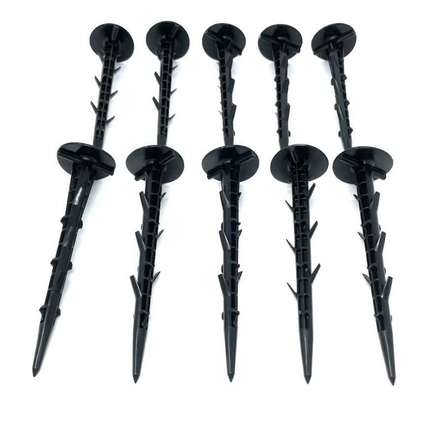 POM製プラピン サンシートピン 長さ15cm 2000本セット 防草シート 固定ピン 留め具 固定具 畑 農業資材 農作業 |  | 04