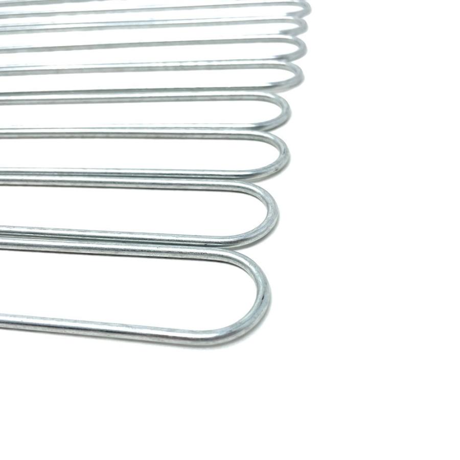 防草シート用 固定ピン 40cm U字型アンカー ロング 600本セット アンカーピンマルチ押さえ 庭 人工芝 除草 コ字型 