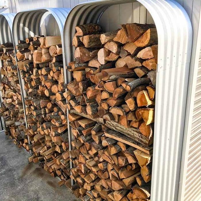 屋根付き 薪ラック Vitavita ファイアーウッドストレージ LIGNUM