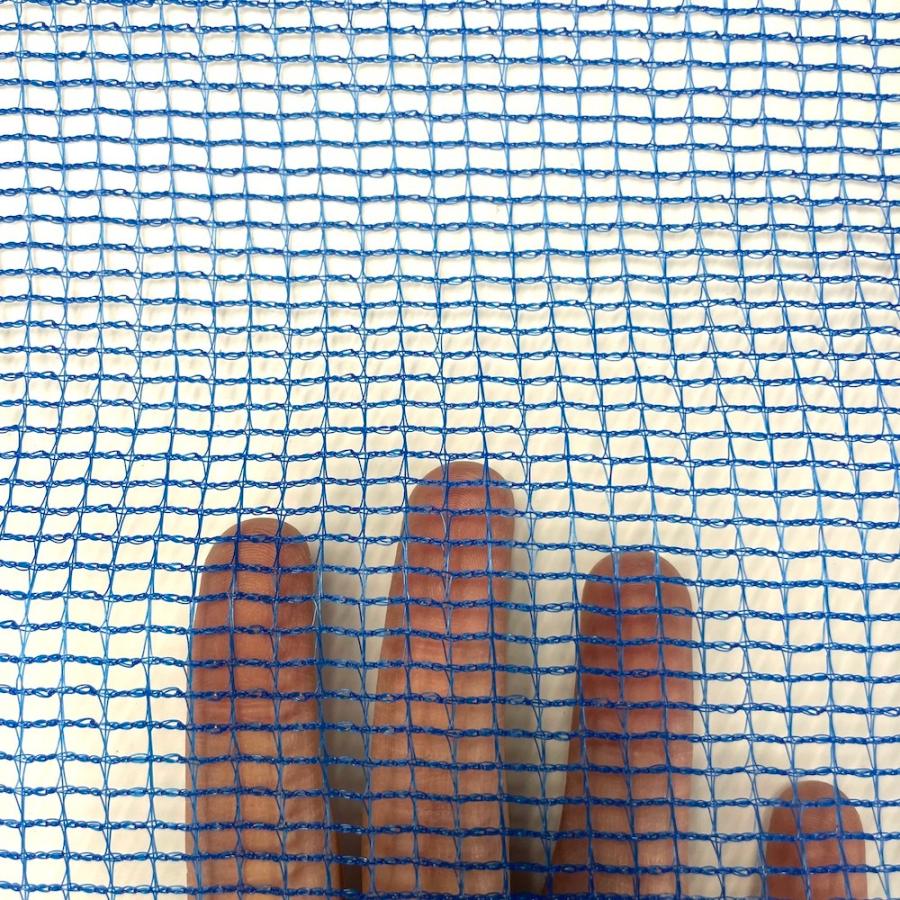 防風ネット（青色） 網目4mm 1.5m×10m×10本 防塵 防砂 風対策 強風対策