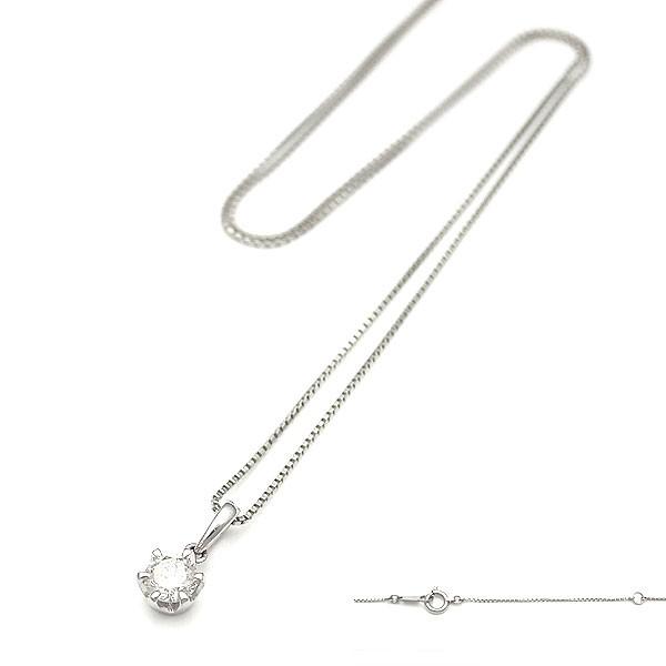 ダイヤモンドネックレス　pt900 0.31カラット ダイヤモンドネックレスpt900 0.31カラット