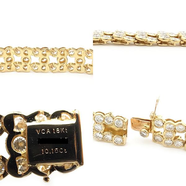 緑屋質屋】ヴァンクリーフ＆アーペル ダイヤモンドブレスレット 10.15