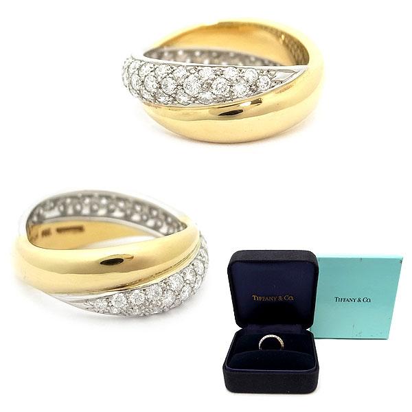 専用ティファニー K18YG PT950ダイヤモンド ドッツ リング 楽天市場】ティファニー Tiffany & Co. リング ドッツ 10ポイント