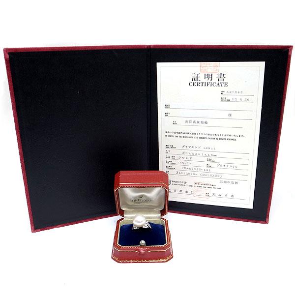 Hirotaka 南洋パール　ダイヤモンド　リング Hirotaka 南洋パール ダイヤモンド リング 南洋パールダイヤモンド