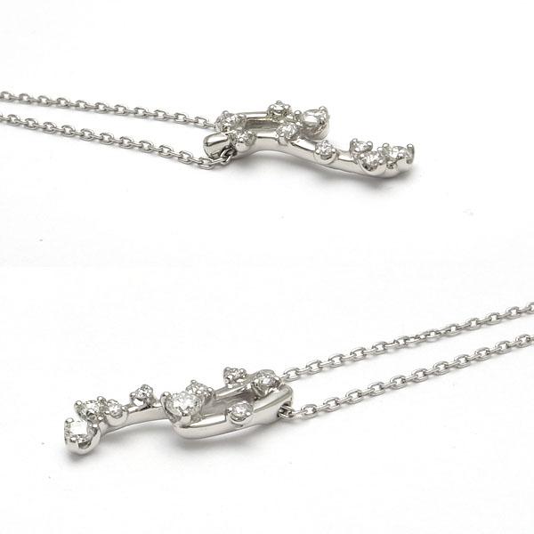 緑屋質屋】スタージュエリー ダイヤモンドネックレス 0.20ct