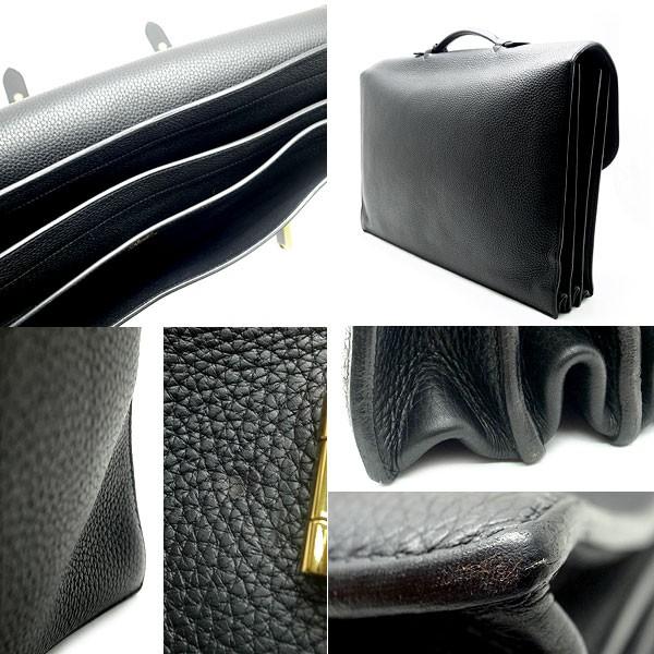緑屋質屋】エルメス サックアデペッシュ42cm ダブルベルト マチ3 緑屋質屋】エルメス サックアデペッシュ42cm ダブルベルト マチ3