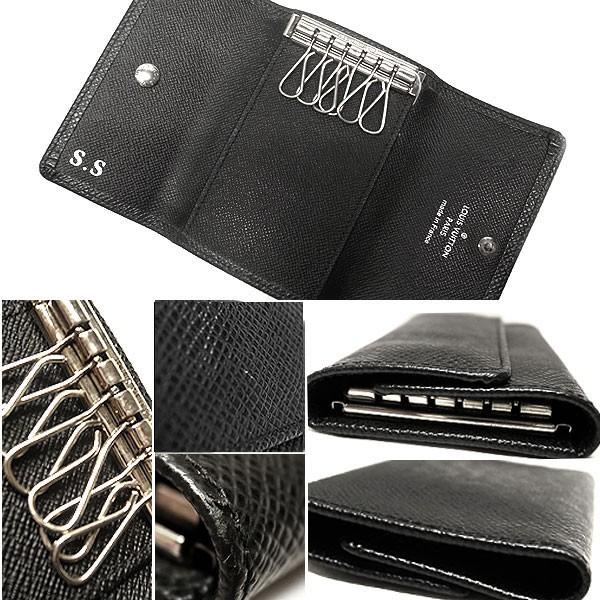 【直営店セール】【緑屋質屋】【訳あり】ルイヴィトン　M30532　キーケース　ミュルティクレ6　タイガ/アルドワーズ【中古】人気モデル