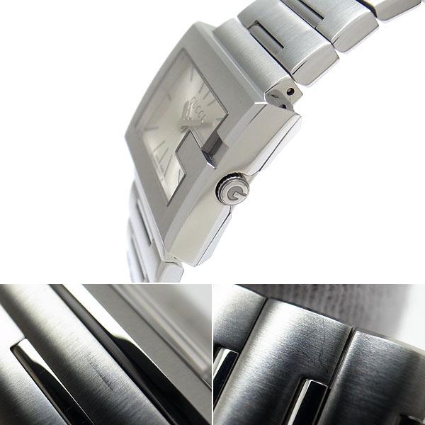 GUCCI 100L 横長 レクタンギュラー ブレスレットタイプ レディース GUCCI 100L 横長 レクタンギュラー ブレスレットタイプ レディース