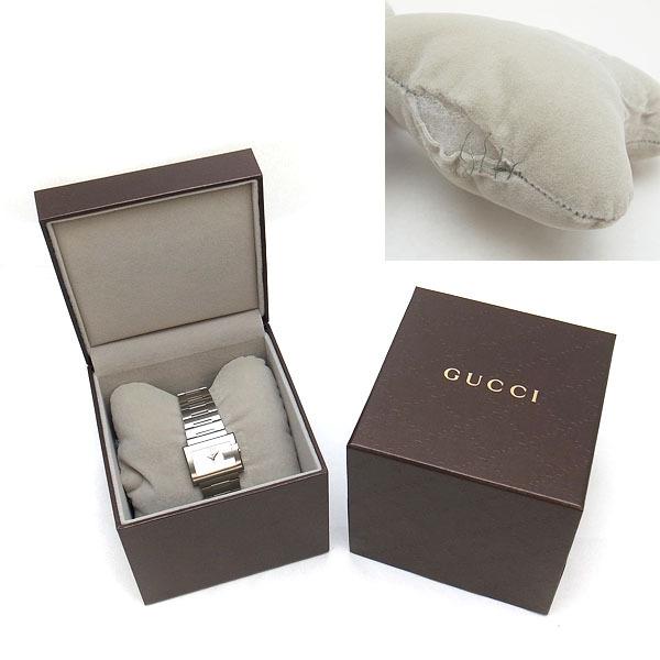 GUCCI 100L 横長 レクタンギュラー ブレスレットタイプ レディース GUCCI 100L 横長 レクタンギュラー ブレスレットタイプ レディース