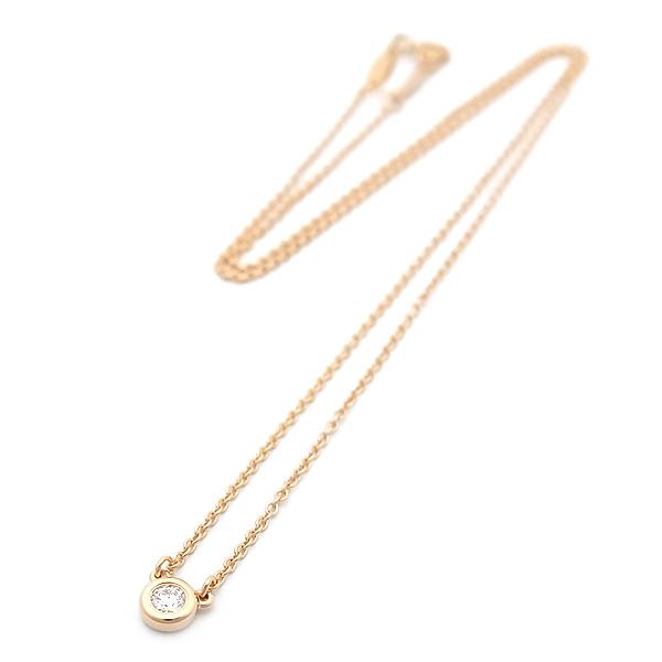 緑屋質屋】ティファニー バイザヤード ネックレス 0.07ct 60017908 